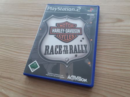 Harley Davidson Motor Cycles Race to the Rally PS2