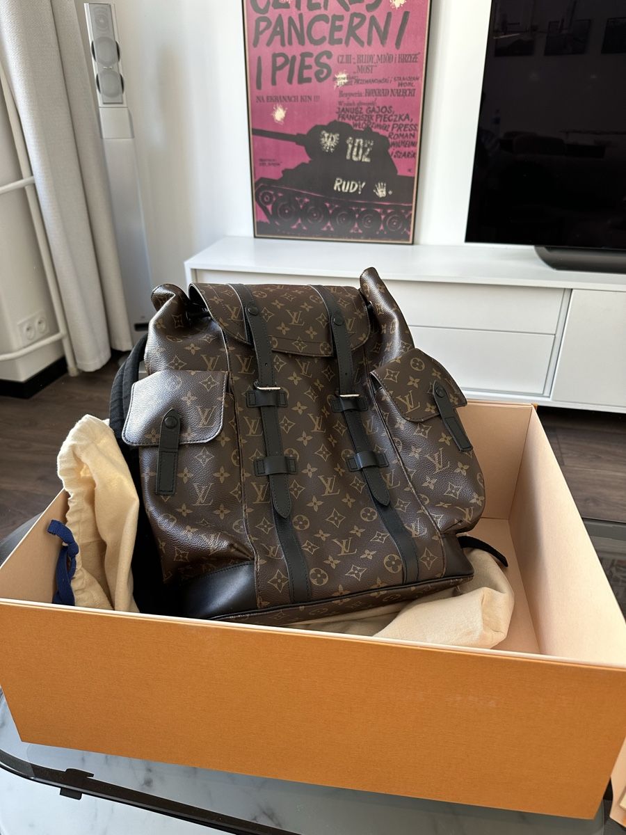 Louis Vuitton Zaini: Louis Vuitton Backpack Christopher Monogram Canvas Brown – Nuovo (secondo la descrizione) da Genève venduto da fil_6zdf 6