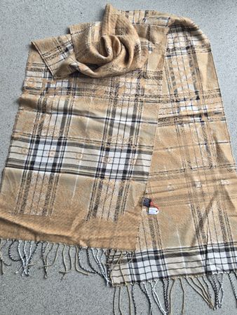 Schal 50% Wolle/50% Viscose
