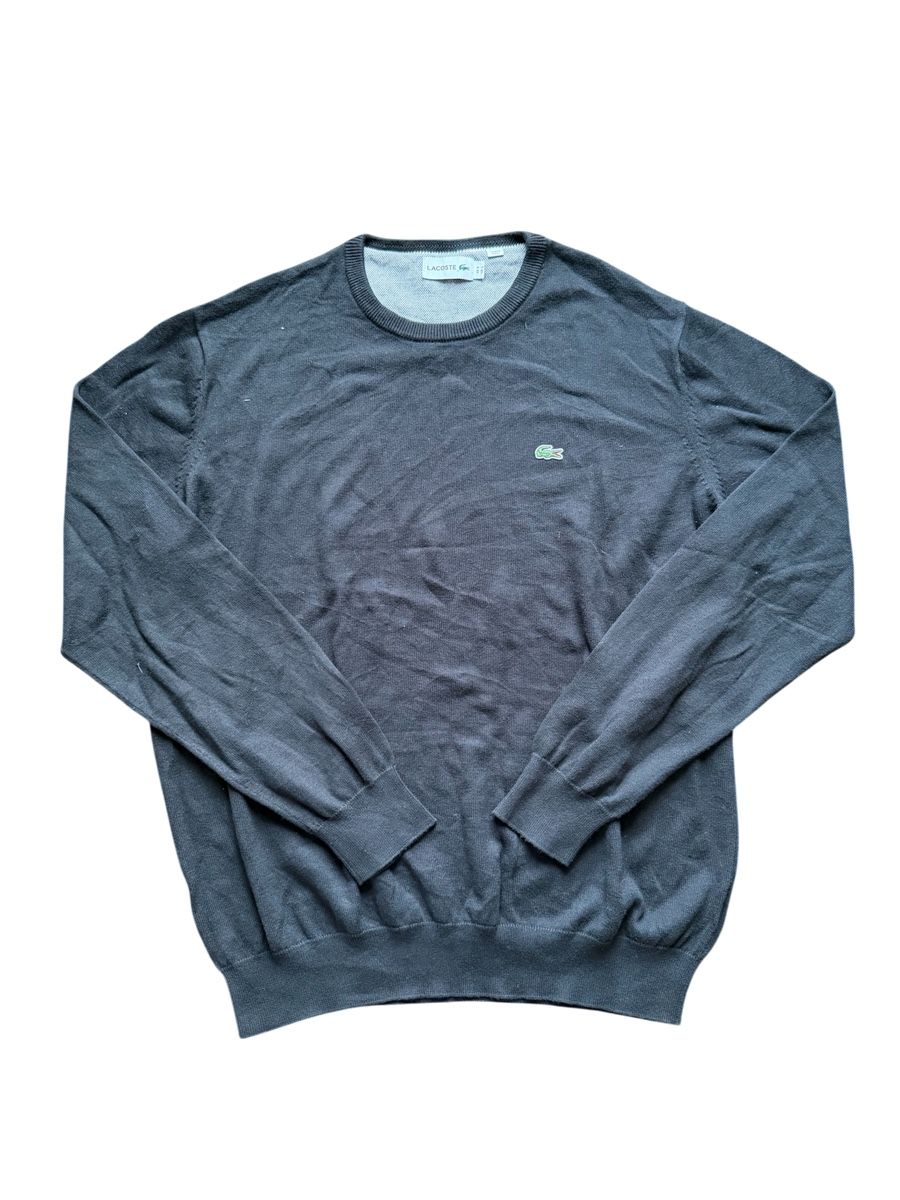 Lacoste Pulls & Sweat-shirts: Pull LACOSTE taille L noir coton 100% bon état – Neuf (Voir description) à Baulmes par resel_.tm