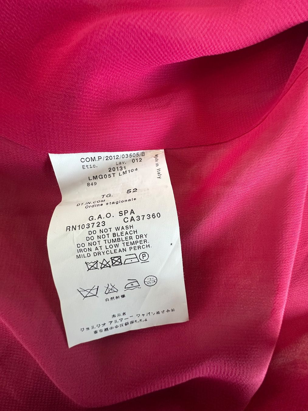 Armani Giacche: Armani Vintage Blazer Damen 46 – Usato da Liestal venduto da Ballybs 5