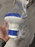 Flotteur piscine neuf bleu blanc 12cm