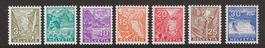 1934 : Serie Lanschaftsbilder Nr. 194 - 200 ** KP 160.--