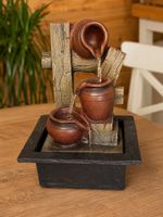 Zimmerbrunnen mit Wasserspiel – rustikale Dekoration