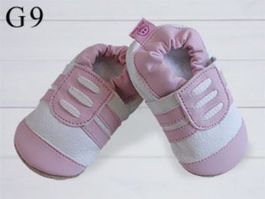 Shooshoos Lederfinken pink/weiss Gr.XL (21/22)