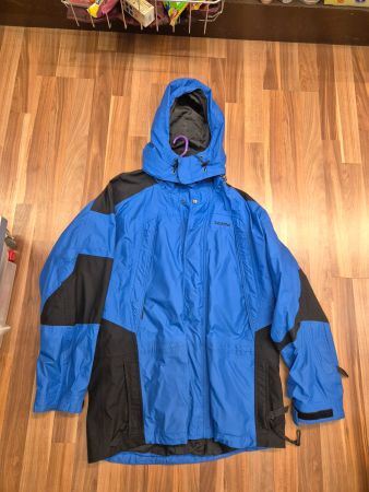 Schöffel Outdoojacke, Grösse 54, blau/schwarz R