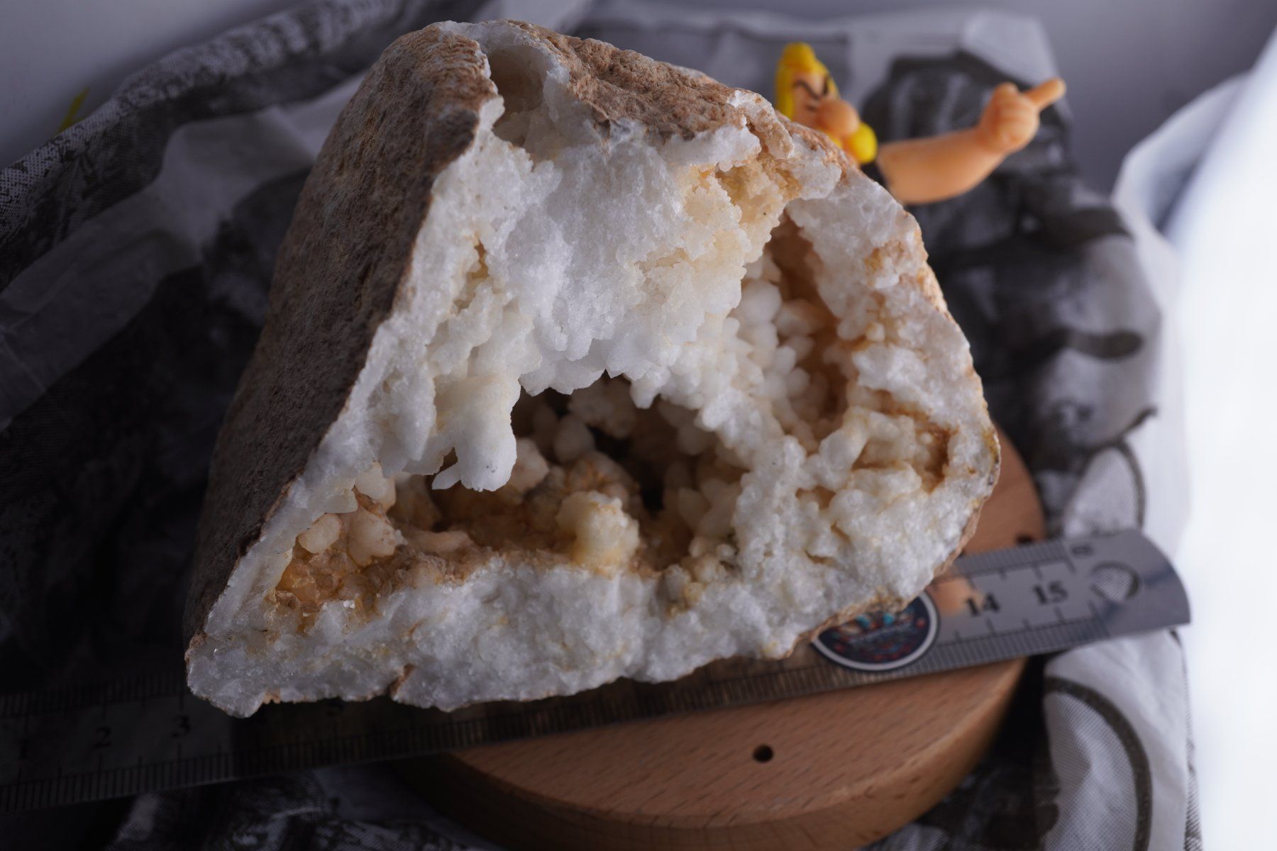 Mineralien & Heilsteine: Calcit Geode     Ab 1.- – Neu und originalverpackt aus Eschenbach SG von topstone 3