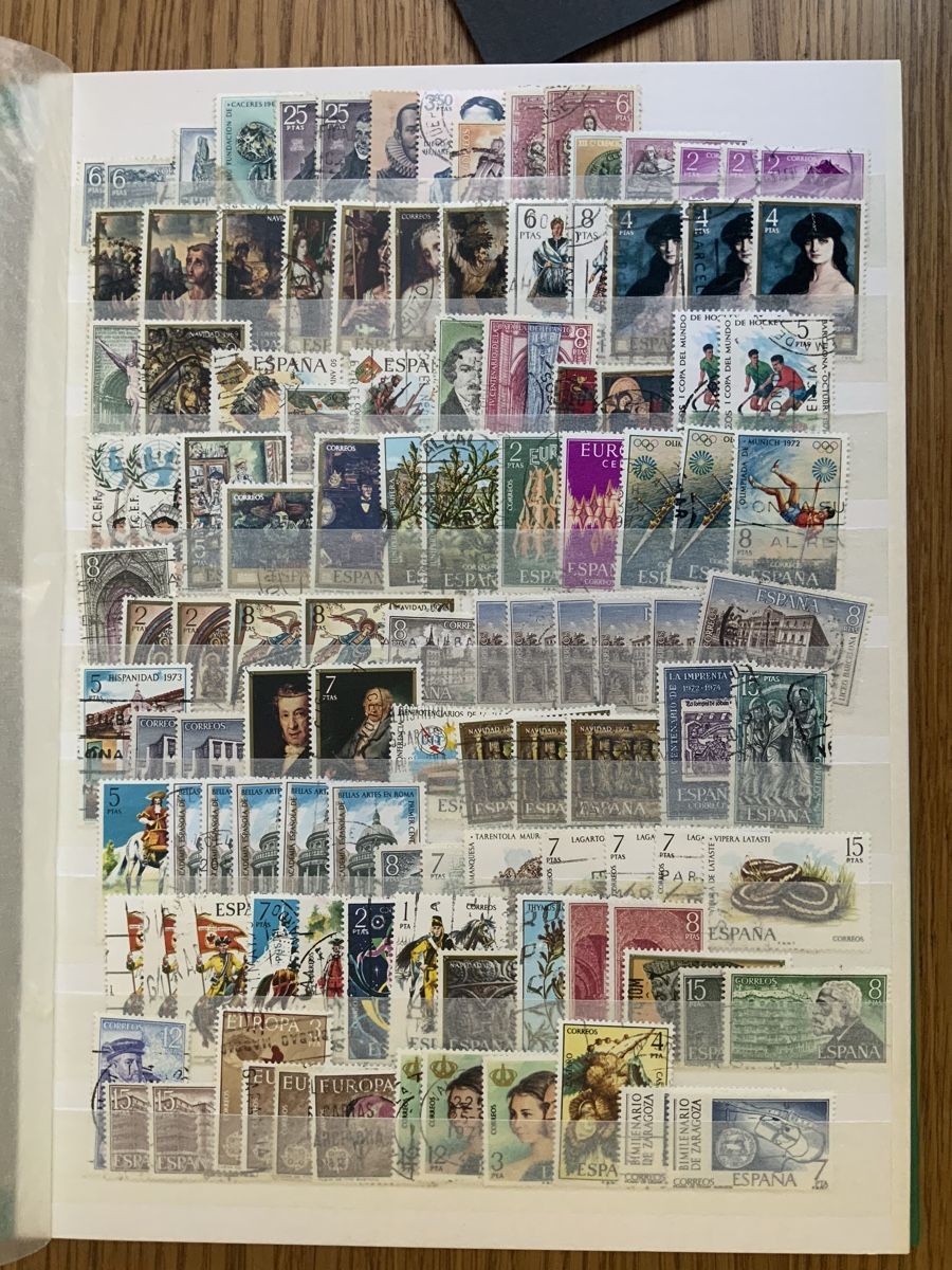 Alle Briefmarken: Spanien Briefmarken – Gebraucht aus Binningen von chr_cr5n