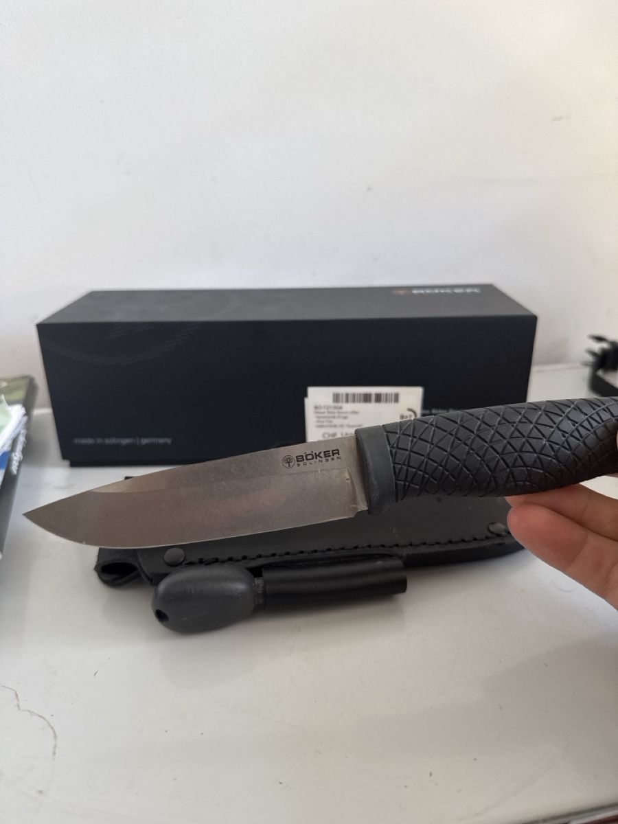 Zubehör: Boker Messer Jagdmesser mit Scheide neuwertig – Gebraucht aus Oberhofen Thun'see von mau_5vms 2