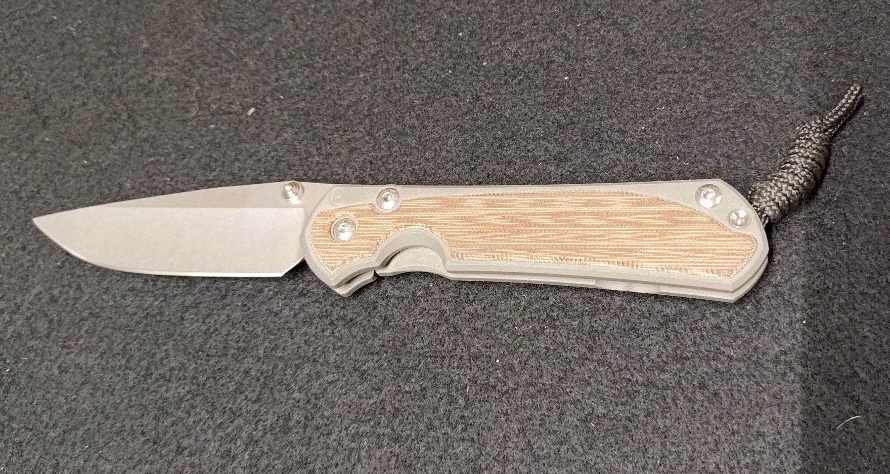 Chris Reeve Coltelli tascabile: Chris Reeve Large Sebenza natural Micarta – Nuovo e nell'imballaggio originale da Gerzensee venduto da cobo02