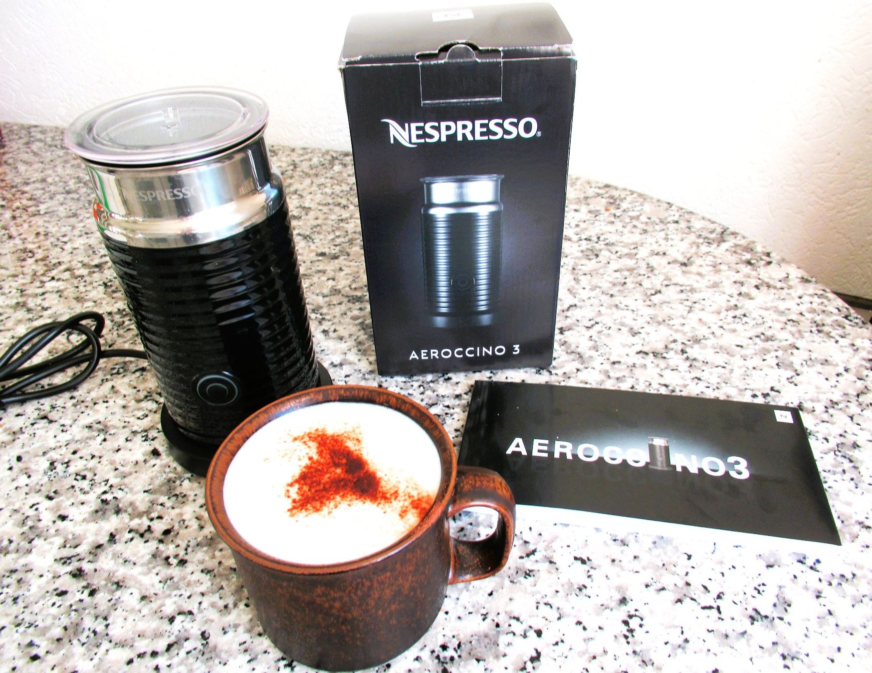 Elettrodomestici da cucina: NESPRESSO AEROCCINO 3    MILCHSCHÄUMER – Nuovo (secondo la descrizione) da Ostermundigen venduto da Finnflower