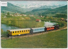 "Amor-Express" der Bodensee-Toggenburg-Bahn bei Nesslau
