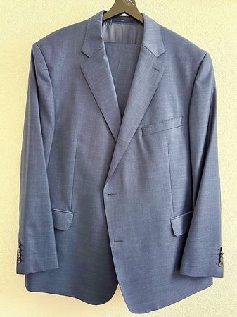 Eduard Dressler Anzug Gr. 32 in blau/grau (3XL)