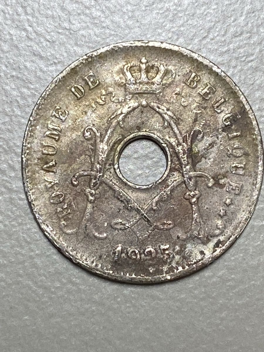 Tutti le monete: Belgique - 5 centimes - 1925 – Usato da Payerne venduto da Mike1682 1