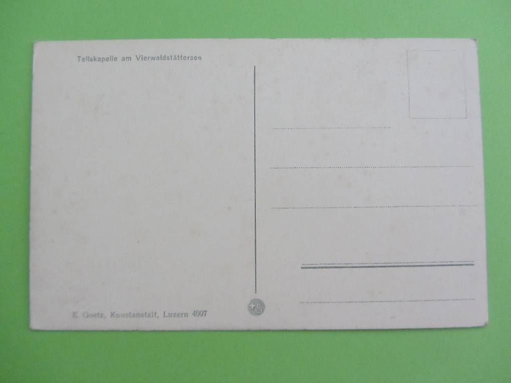 Cartoline postali: Ansichtskarte Tellskapelle am Vierwaldstätersee – Usato da Malters venduto da Hausi88 2