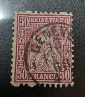 SBK 43, Genf 1868, gestempelt