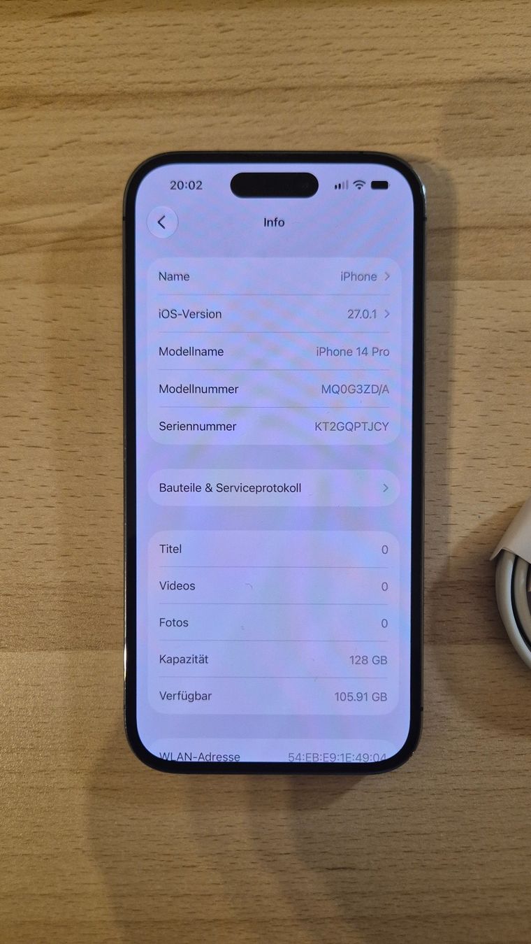 Apple Handys / Smartphones: iPhone 14 Pro 128GB Deep Purple 3047 – Gebraucht aus Münchenbuchsee von MV_Solutions 1