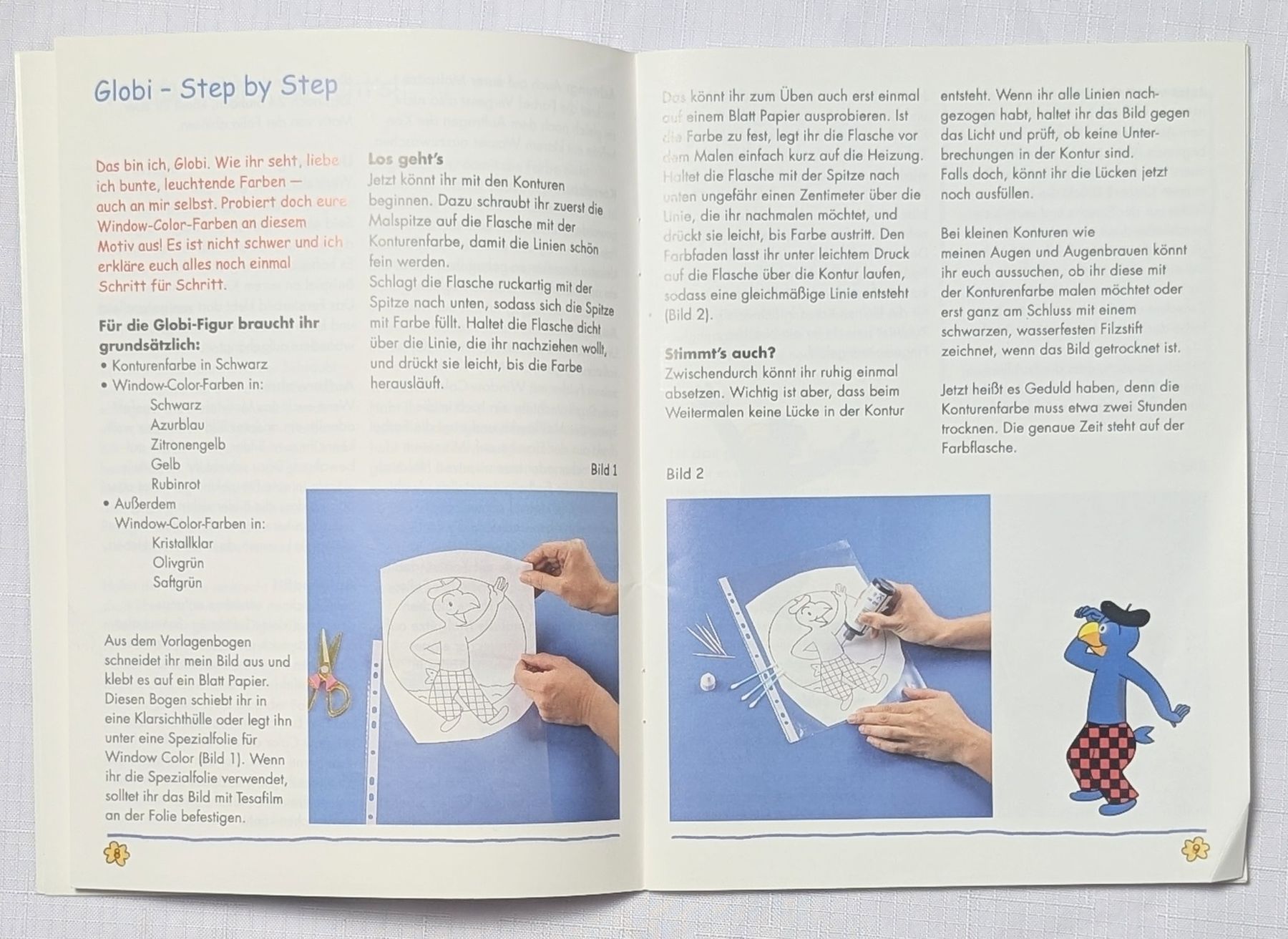 Libri: Globi Window Color Heft mit Globi-Motiven – Nuovo (secondo la descrizione) da Wängi venduto da ABIZONE-86 2