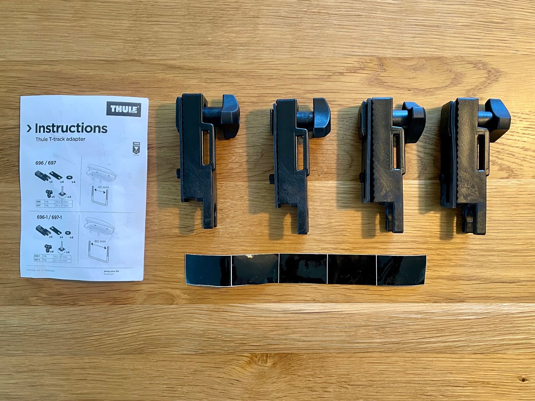 Fixations: Thule T-Track Adapter 697-1 - Neuwertig! – Neuf (Voir description) à Winkel par Lukas4