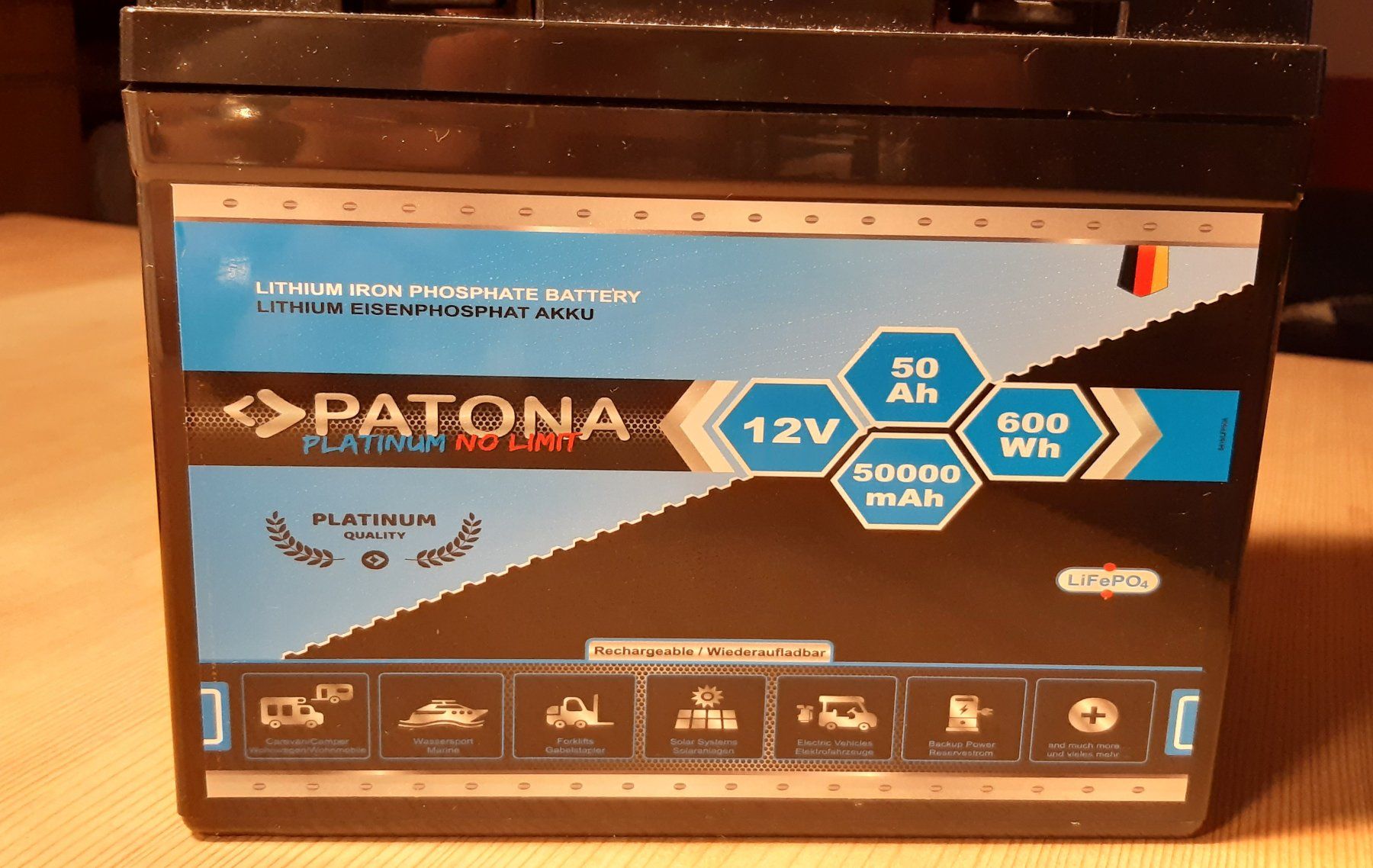 Akkus & Batterien: 12 Volt Lithium Eisenphosphat Akku – Neu (gemäss Beschreibung) aus Oberdorf SO von Beatus55 1