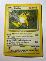 🔬✅ Pokémon Raichu 14/102 Holo Base Set FR DMG
