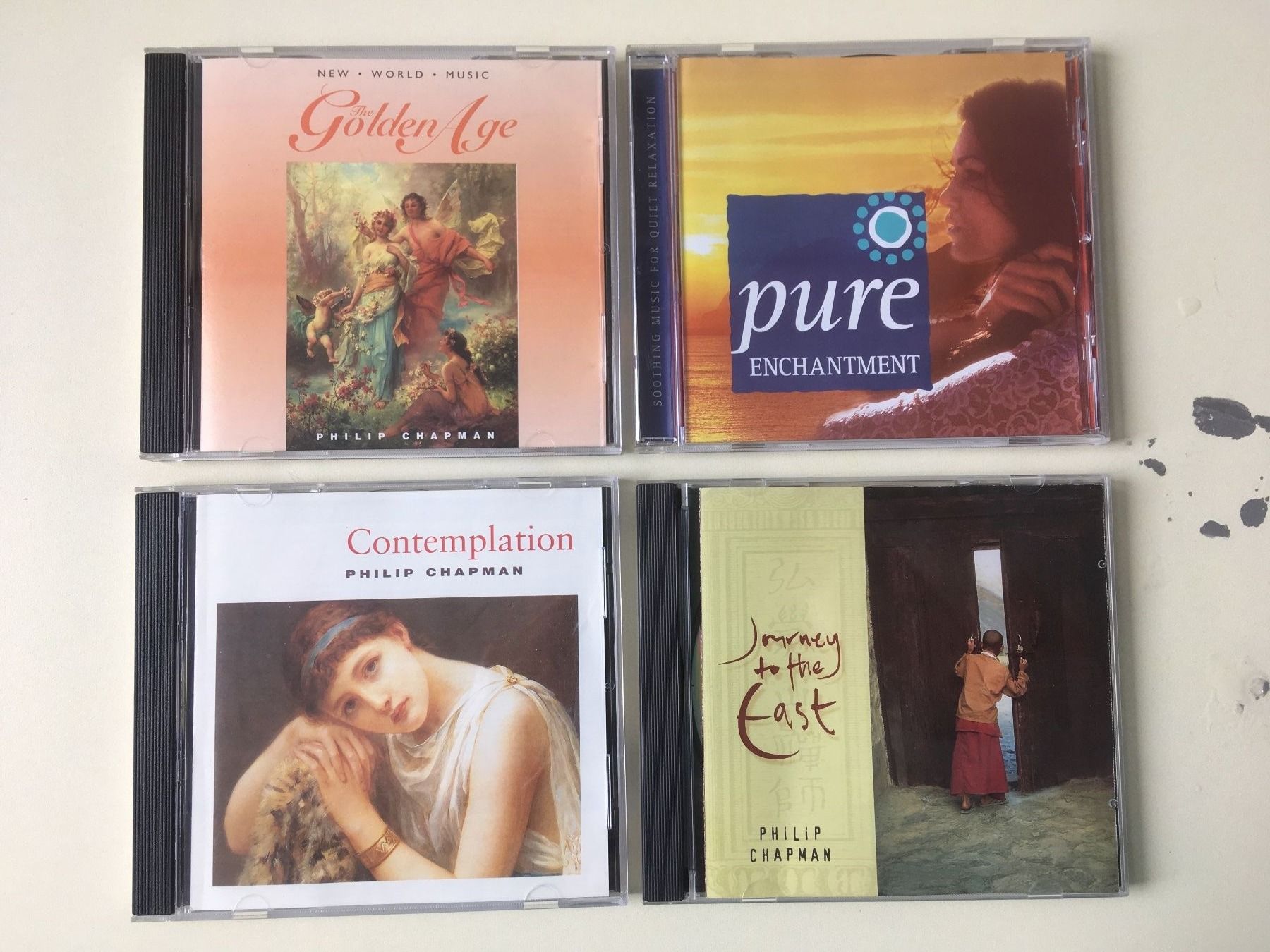 CDs: Philip Chapman 8 CD-Sammlung Instrumental New Age – Gebraucht aus Rüti ZH von Ochello 1