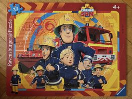 Puzzle Sam le pompier, 33 pièces, Ravensburger, 4+