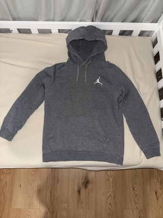 Jordan Kapuzenpullover grau Grösse S