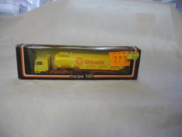 HERPA  801 203  VOLVO F 12  SHELL TANKER   1:87   MIB