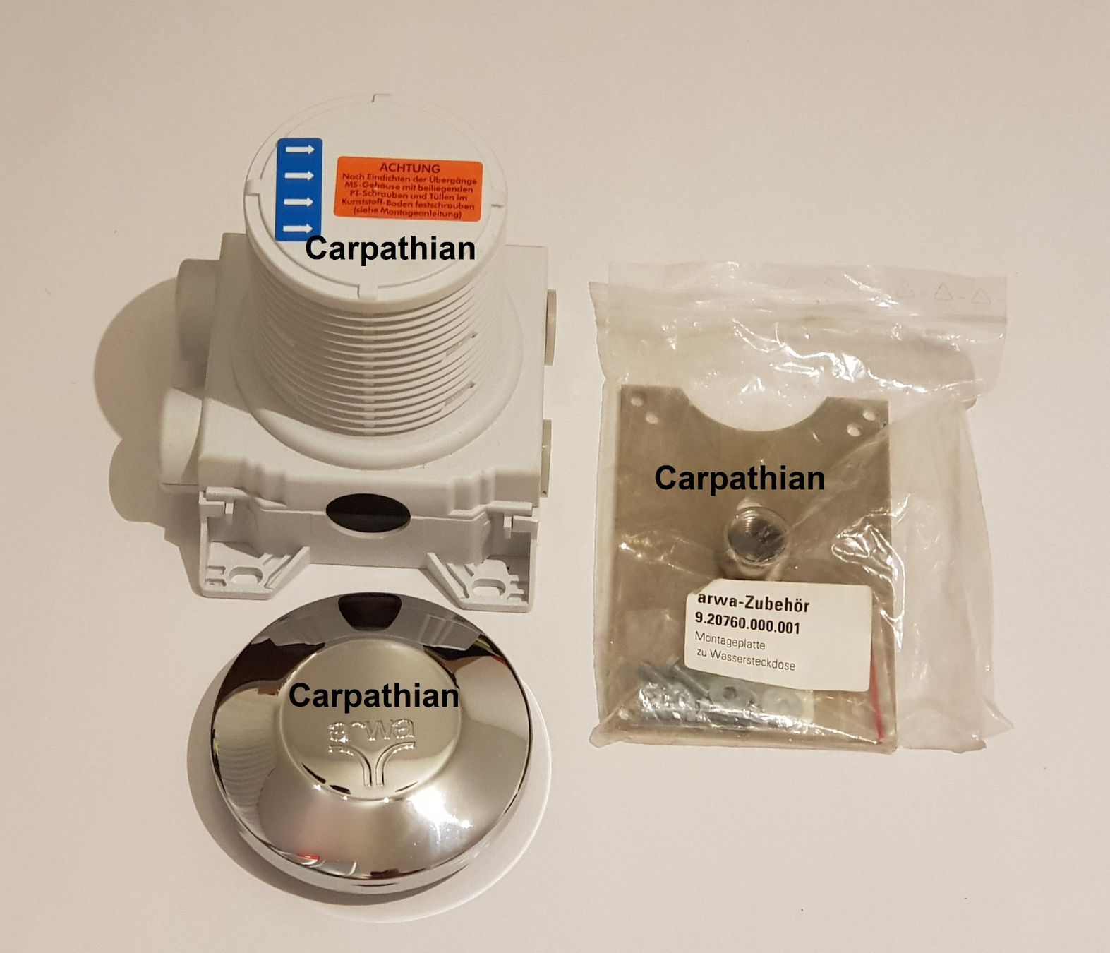 Arwa Rubinetteria: Arwa (Laufen) Wassersteckdose 3/4" – Nuovo e nell'imballaggio originale da Unterlunkhofen venduto da Carpathian 1