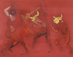 Grossformatiges Original-Gemälde von Ivan Valtchev (1944)