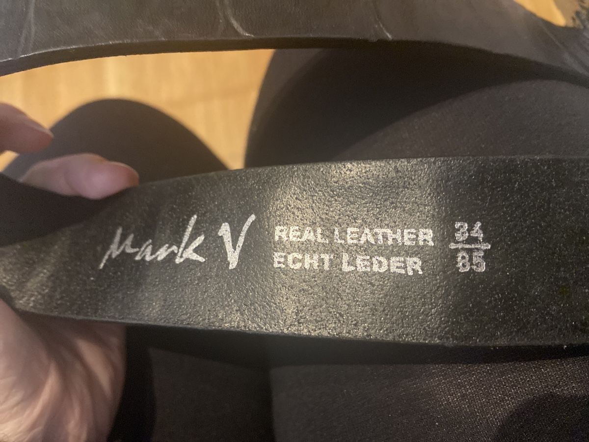 Cinture: Mark V Ledergürtel 85 cm – Usato da Mönchaltorf venduto da Angel789 2