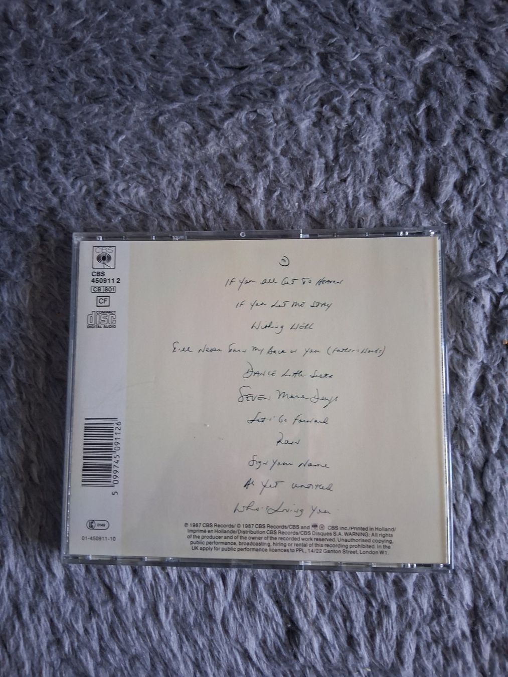 CD: TERENCE TRENT D'ARBY   INTRODUCING THE HARDLINE ACCORDING CD – Usato da Wetzikon ZH venduto da Ramones01 1