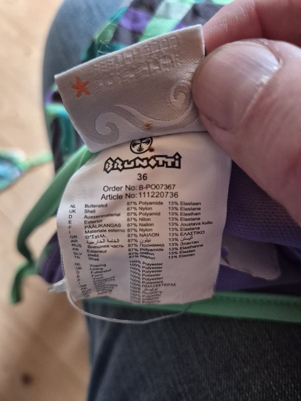 Brunotti Maillots de bain & Bikinis: Bikini Brunotti gemustert Grösse 36  – Neuf avec emballage d'origine à Grandval par JeroenK 2