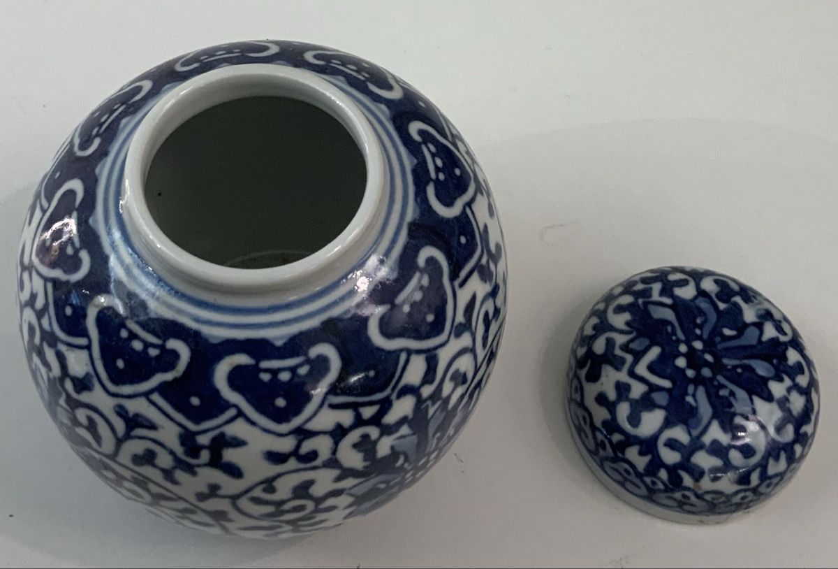 Toutes les décorations: Petit pot à gingembre bleu/blanc – D'occasion à rolle par Tontonjulot 4
