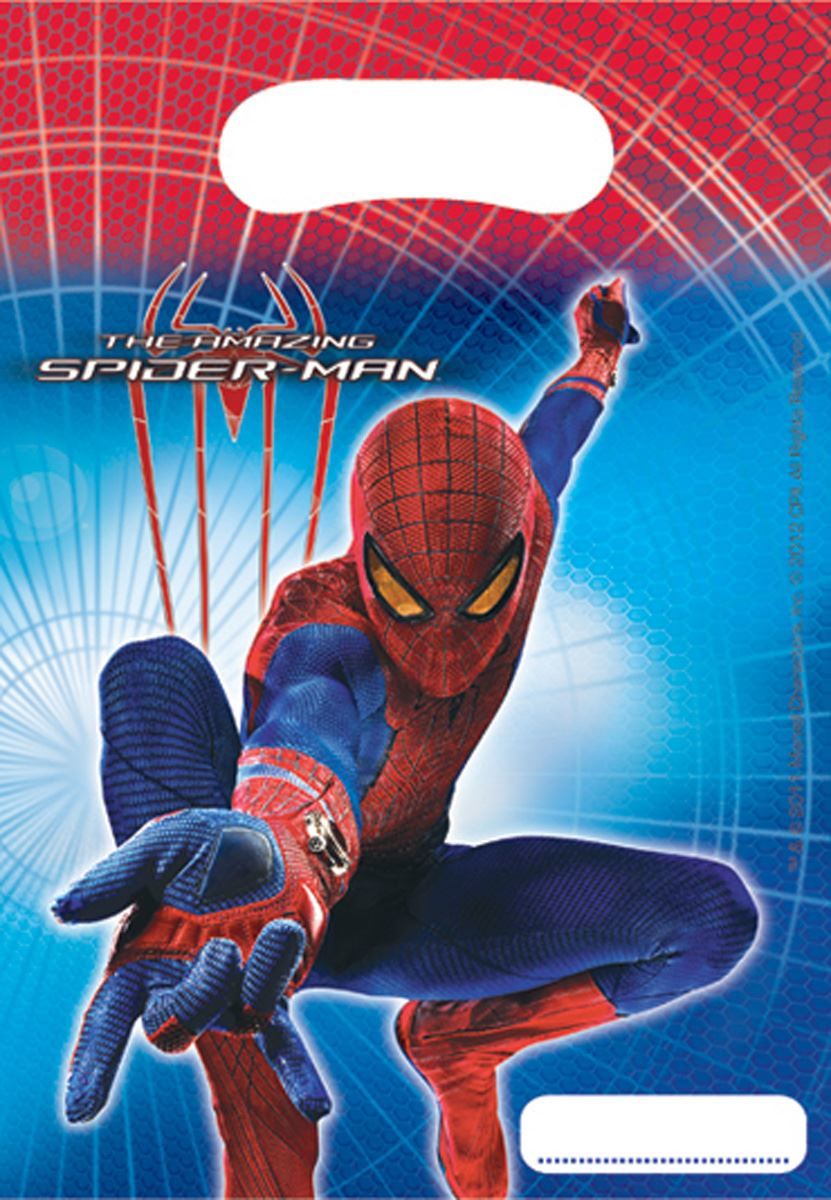 Tutte le decorazioni: Spiderman / Partytüten / 6Stk. – Nuovo e nell'imballaggio originale da Wetzikon ZH venduto da partyonlineshop