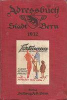 Adressbuch der Stadt Bern 1932