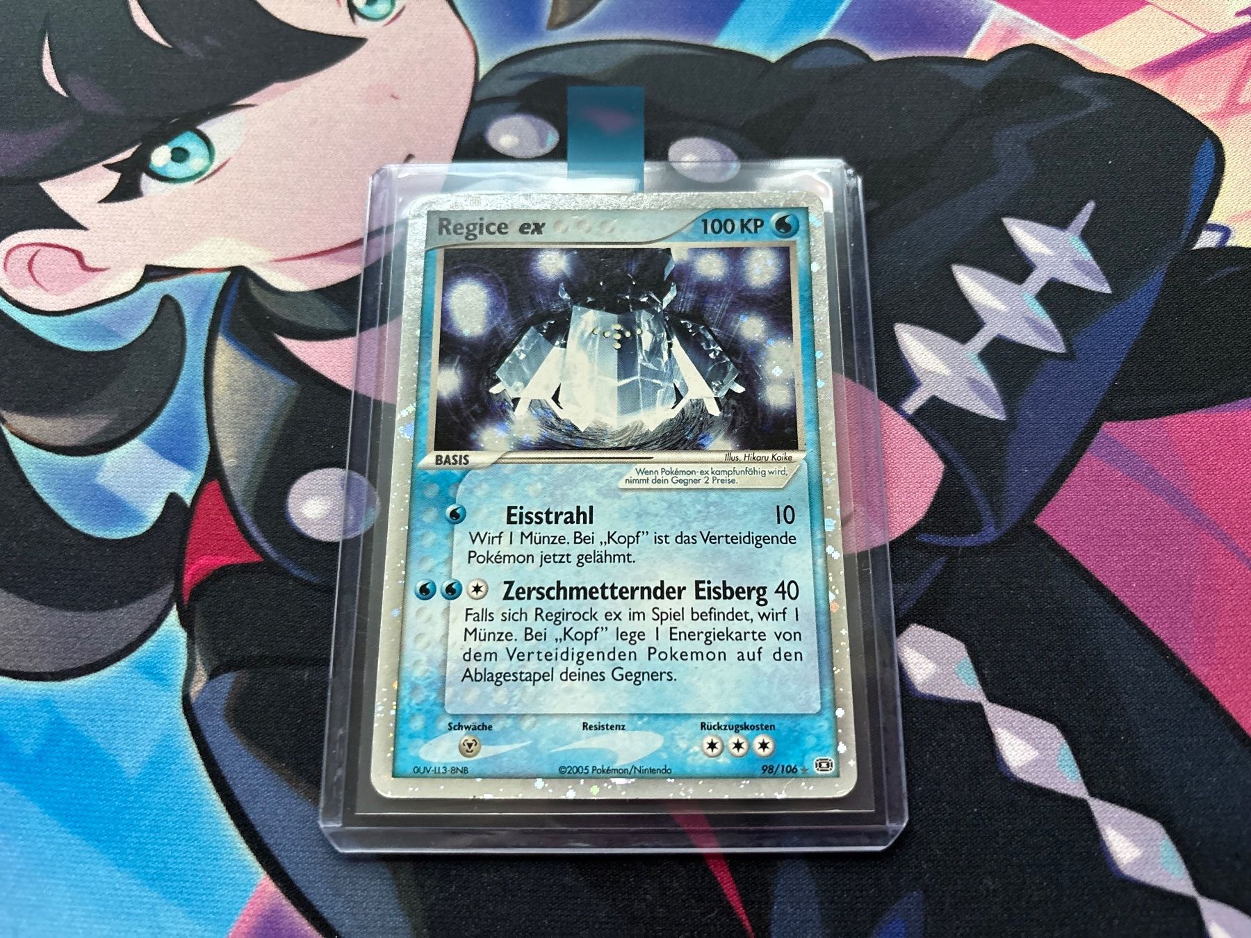 Pokémon Carte collezionabili: 2005 POKEMON Regice EX Smaragd 98 – Usato da Wilen (Sarnen) venduto da Seeungeheuer