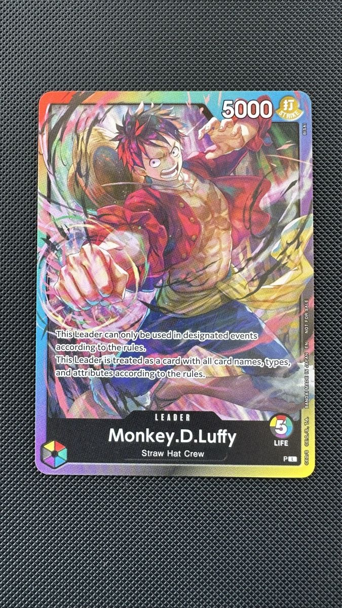 Bandai Carte collezionabili: One Piece Monkey D. Luffy Rainbow leader – Usato da Affoltern am Albis venduto da mr_choppa