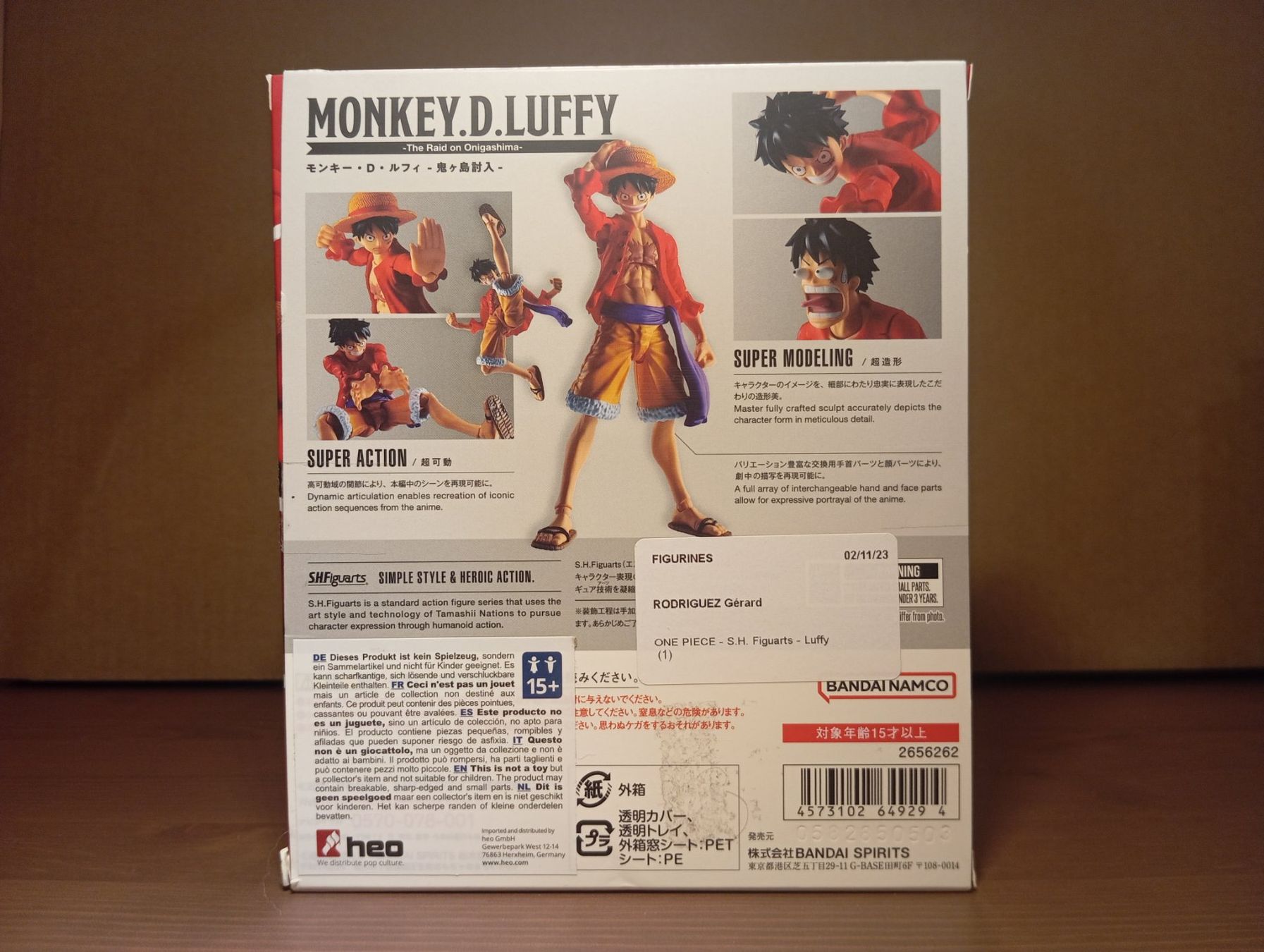 Bandai Statuette: S.H.Figuarts Monkey D Luffy One Piece The Raid on Onigashima – Nuovo (secondo la descrizione) da St-Maurice venduto da ger_92wx 1