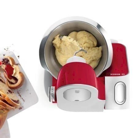 Elettrodomestici da cucina: Bosch MUM58720 CreationLine rot/silber – Nuovo e nell'imballaggio originale da Bottighofen venduto da zaap 3
