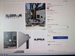 Meuble salon de jardin Jysk