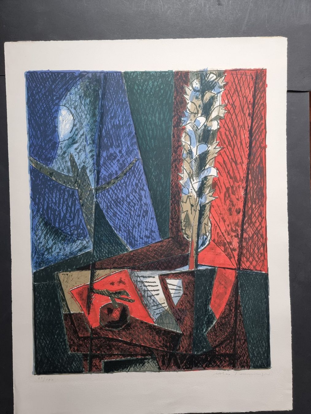 Grafiken & Lithographien: MAX  TRUNINGER LITHORAPHIE SIGNIERT NUMMERIERT – Gebraucht aus Gersau von grafik-kunst