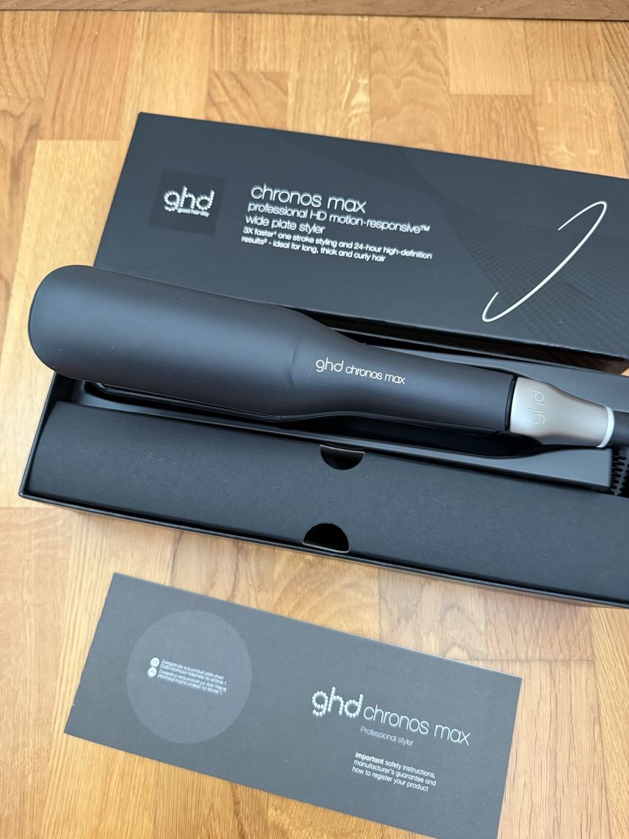 GHD Piastre & Arricciacapelli: Ghd Chronos Max Piastra Professionale NUOVA!! – Nuovo e nell'imballaggio originale da Amriswil venduto da Ttsa 1