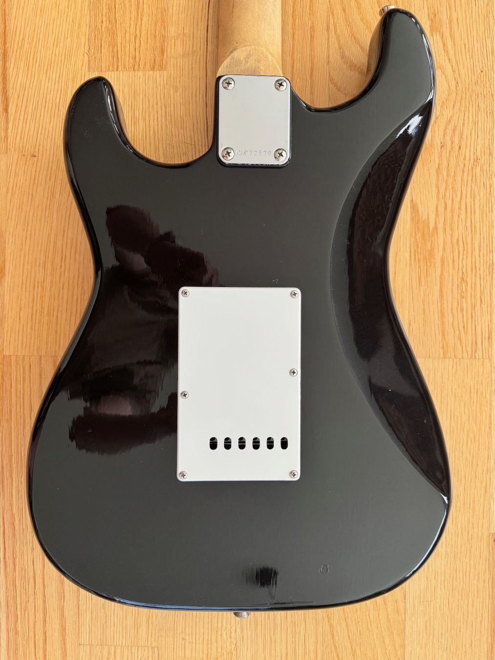 Aria Strumenti musicali: Aria Pro II STG mit Fender Custom 54 Pickups – Usato da Windisch venduto da Robinkae 3
