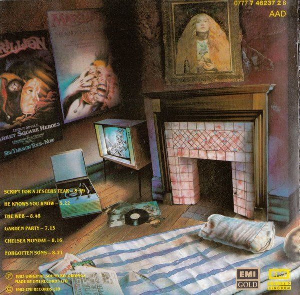 CD: Marillion – Script For A Jester's Tear - Vergriffen! - b – Usato da Brittnau venduto da Zibu 2