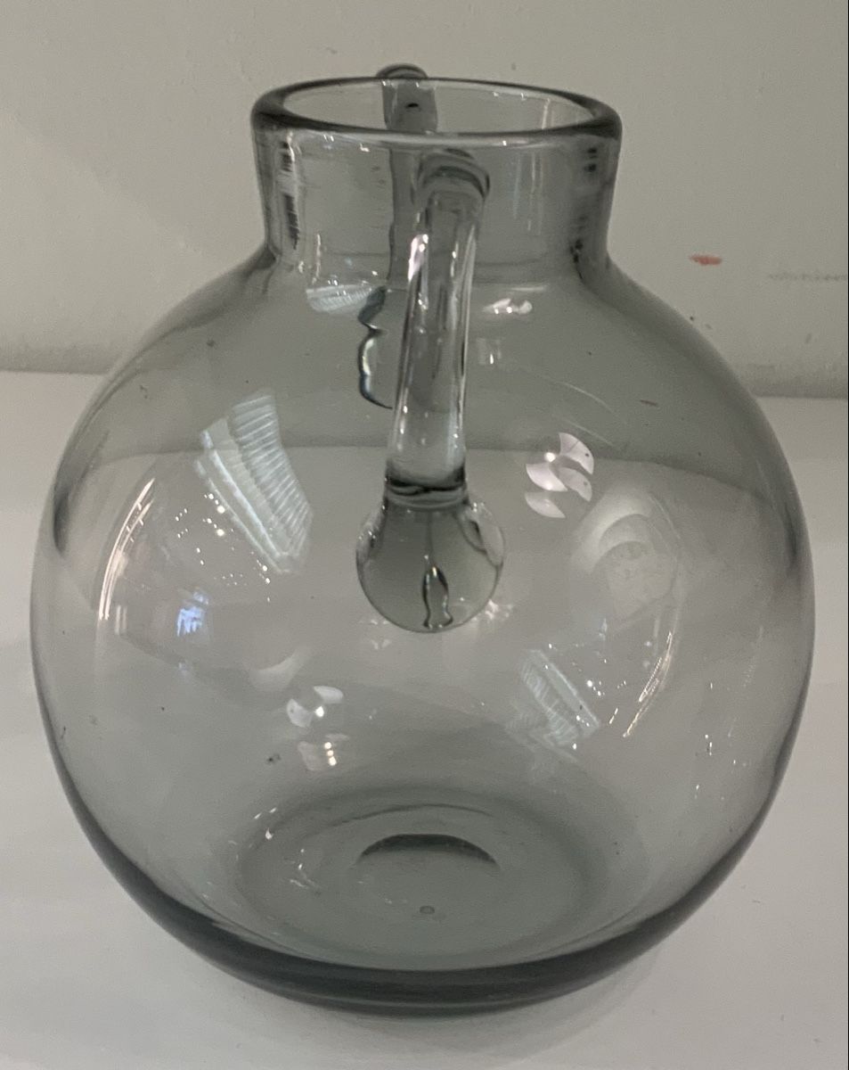 Murano Vasen & Gefässe: Vase en verre soufflé gris – Gebraucht aus rolle von Tontonjulot 1