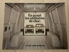 Citroën Nutzfahrzeuge Verkaufsprospekt 28 Seiten 1983