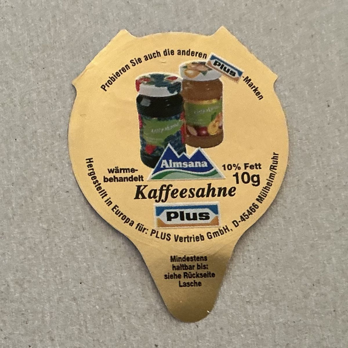Coperchi dei cremini per caffè: D-83 A - Plus-Produkte – Usato da Allschwil venduto da gewuerznelke