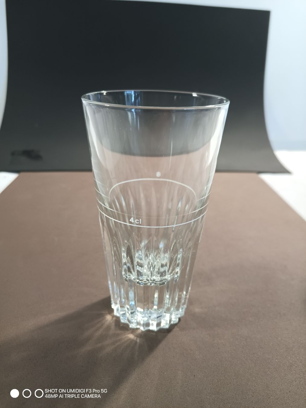 Verres: 5 Glas Becher 4cl Marcati gestreift gebraucht – D'occasion à Aarwangen par to-hirschi 2